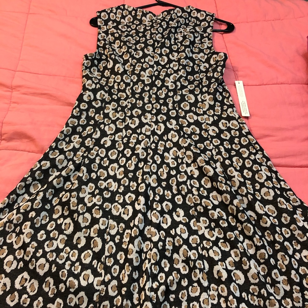 Cheetah Print Dress. Knee length, size small.